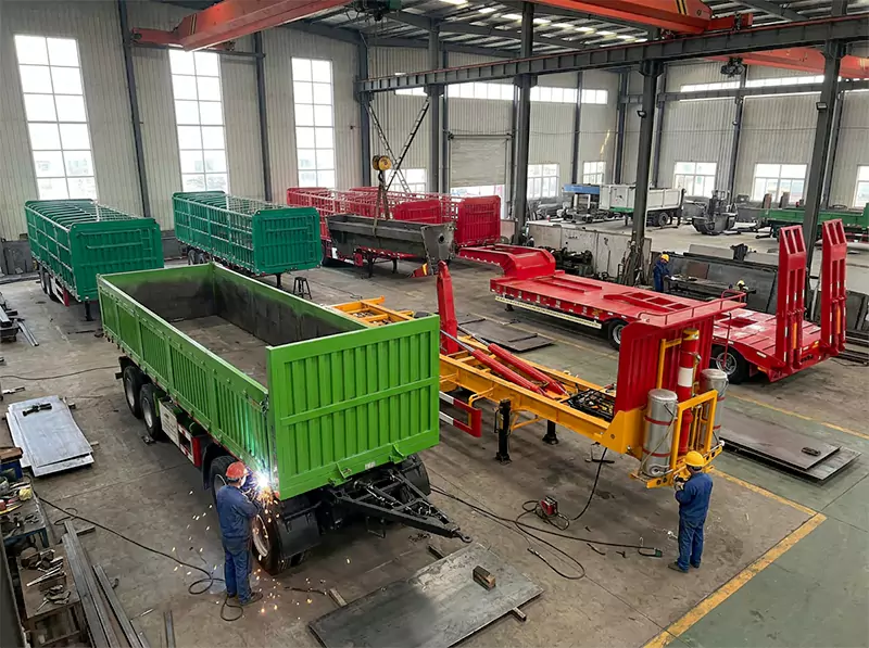 Modern special vehicle production base